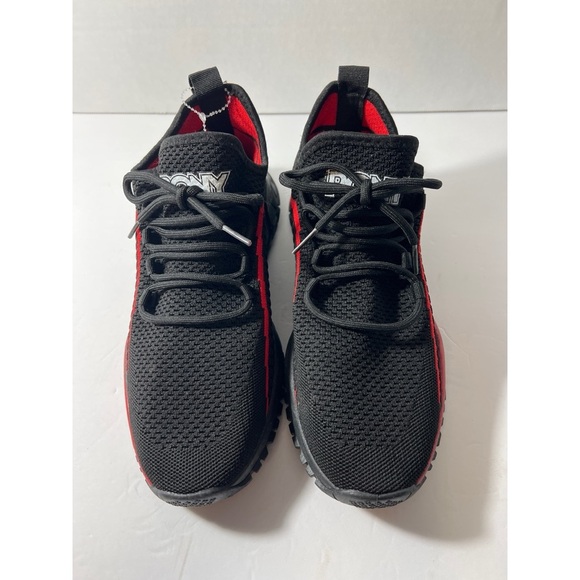 Pony black  and Red Athletic Shoes - Picture 1 of 6